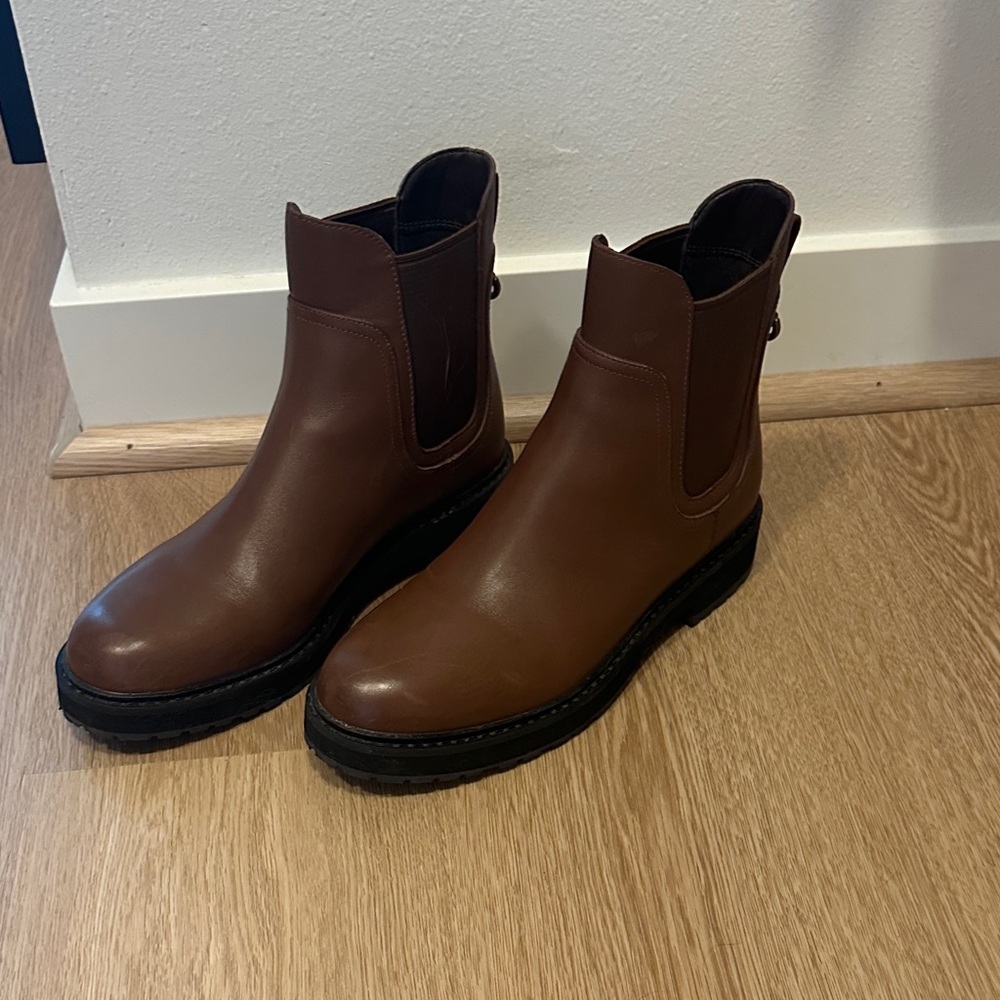 Cole Haan Brown Leather Women's Boots